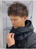 刈り上げショート アッシュベージュ
