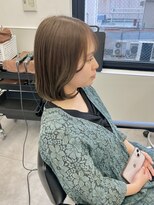 ゴウトゥデイシェアサロン 町田店(GO TODAY SHAiRE SALON)&nbsp;ブリーチ無しオリーブカラー♪