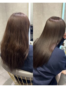 ニーナ ビューティーサロン(NINA Beauty Salon) 縮毛矯正 before/after