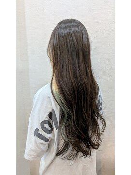 アトリエMAI 北千住 ★さりげブルーのインナーカラー◎