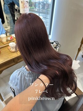 ハピネス 梅田茶屋町店(HAPPINESS) ブリーチなしダブルカラーピンクブラウン