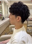 20代30代40代大人ハンサムゆるめインテリパーマ（8）