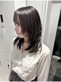 ハッシュカット/韓国レイヤー/髪質改善/縮毛矯正/韓国/渋谷/20代
