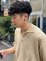 ヨハク 大阪梅田中崎町(yohaku)&nbsp;<99>メンズカット×ニュアンスパーマ♪学割U24・ブリーチも人気