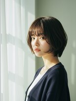 コトナ 越谷店&nbsp;大人女性に似合うオリーブグレー×くびれショートボブ【越谷】