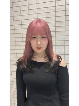 ミーナ バイ ワンズ 町田(mina by one's kyougoku) デザインカラー×レイヤーカット