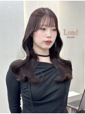 ◯ オリーブグレー/韓国/レイヤーカット/髪質改善/縮毛矯正/札幌
