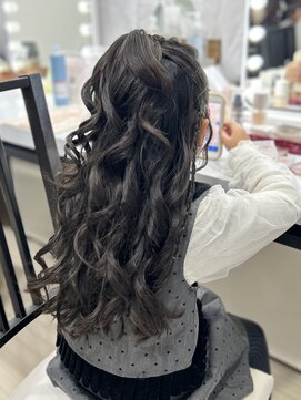 アレンジポニーテール