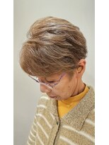 アンジュール&nbsp;白髪があるからこそきれいで明るい表情に！