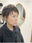 【content yumi 】伸ばし途中のウルフカット