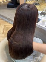 ロンド フィーユ(Lond fille)&nbsp;オリーブグレー髪質改善/黒髪/小顔/くすみベージュ/銀座 ■