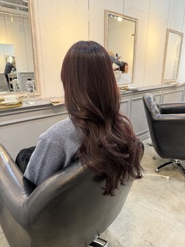 ラム(L'am) カシスカラー/ヴァイオレットカラー/艶髪/透明感カラー