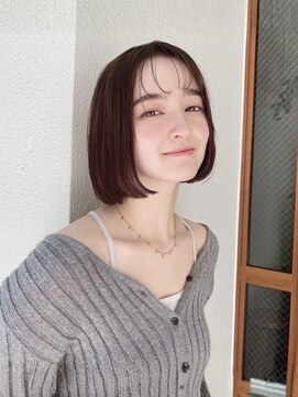 サロンドアレイズ(Salon de A’ la'ise) 【Alaise】艶感ボブ＆透明感ブラウンカラー