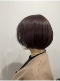 ショートから伸ばし中ミニボブ UiiC 梅田