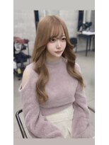 モーション 新宿(motion)&nbsp;ミルクティーベージュ　ケアブリーチ　ダブルカラー