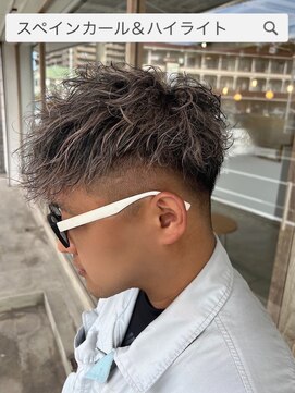 サロン(SALON) 夏使用【フェード×パーマ】