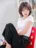リタッチカラー＋【MUCOTAトリートメント】×【ケアプロ】＋カット　￥9900