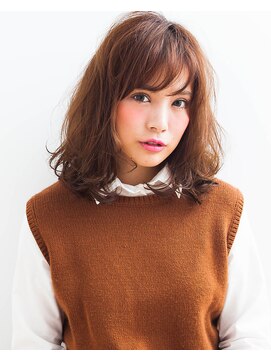 エイミーバイアフロートザガーデン 浦和店(amie by afloat the garden) あざと可愛いラフかわミディ×モカベージュ【浦和】