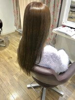 パティオンツー(PATIONN2)&nbsp;グレージュ ブルージュ 透明感 ツヤ感 ロングヘア 表参道 青山