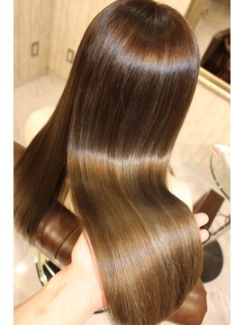 エデン トリートメントサロン 難波店(EDEN) 外国人風カラー☆ハイライト（ケアブリーチ）アッシュ系20代30代