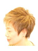 ナチュラルショートキャップ