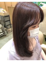 ナチュラルピンク×くびれヘア_市川