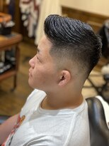 ヒロギンザバーバーショップ 神楽坂店(HIRO GINZA BARBER SHOP)&nbsp;スキンフェード×クラシックロンポワン