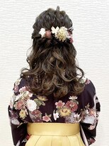 ヘアセット&メイク専門店 カスミ(Kasumi)&nbsp;卒業式ハーフアップ