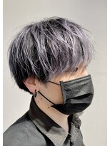 タヤ 大阪上本町店(TAYA)&nbsp;メンズ/バレイヤージュ/ハイトーン/マッシュ/立体感/大阪上本町