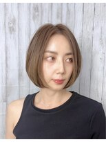 ビューティドレッセヤマノ 池袋パルコ(Beauty Dresse YAMANO) 【大人可愛い】【ハイライト】【白髪ぼかし】ボブスタイル