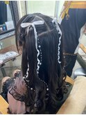 ヘアセット/ヘアメイク/巻きおろし/逆毛/卒業式[新宿/新宿駅]
