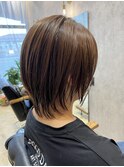 伸ばしかけスタイル/レイヤースタイル/髪質改善/ウルフカット