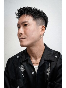 メンズサロン ゴールド 名古屋(GOALD) メンズショート スパイキーショート 短髪 フェードカット