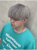 ホワイトベージュマッシュ