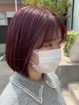 ヘアーアンドエステ ハラダ 滝ノ水店(Hair&Esthe Harada) ピンクラベンダー