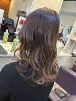 ヘアーエポック(hair epoque) 大人美人小顔ヘルシースタイルふんわりカール