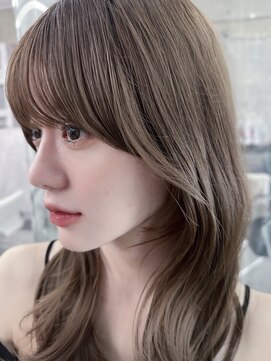 フィヴェント(Fivent) 表参道Fiventで人気の骨格ヘア診断/似合わせカット/グレージュ