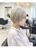 マッシュショート/鹿屋ショート/ショートボブ/丸みショート