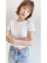 トゥーリ(tuuli)&nbsp;大人女性◆艶レイヤー前髪ピンクベージュ 髪質改善 縮毛矯正