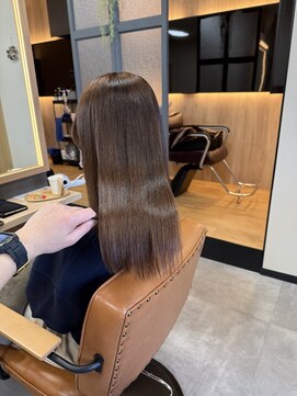 ナチュラル 古川店(Natural) 古川 大崎市 縮毛矯正 髪質改善 トリートメント 艶髪カラー