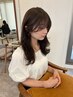 『星限定・リピーター定額 』髪質改善バイカルテTr+カラー+顔周りカット
