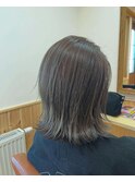 切りっぱなしボブ