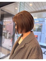 ジュール 金沢(Joule)&nbsp;ワンカラー/ぱつっとボブ/ココアブラウン