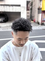 バーバーブロス(BAR BER bro's)&nbsp;アフロツイスト/浦安/針金パーマ/スパイキーショートアフロ