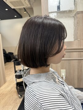 カイノ 福岡天神店(KAINO) ベージュカラー×ボブ