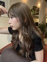 トッド(tod)&nbsp;グレージュ　ベージュカラー　髪質改善　丸の内　MISAKI 栄