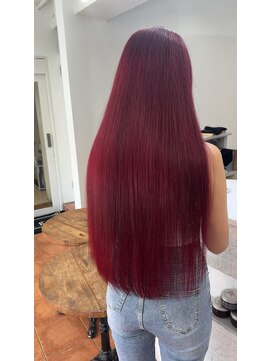 ジュイル シブヤ(JEWIL SHIBUYA) 育てるブリーチなしピンクカラー