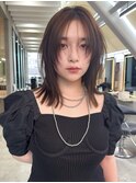 暗めカラー/レイヤーカット/マロンベージュ/くすみベージュ/大宮