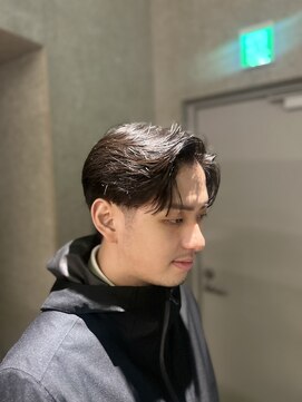 にもう センターパート