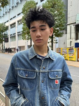 オルカ(ORCA) 短髪パーマ スパイキーショート【五嶋響】